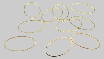 Oval shaped Wire